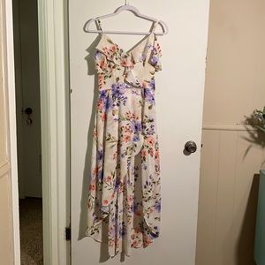 Floral Hi Lo Romper